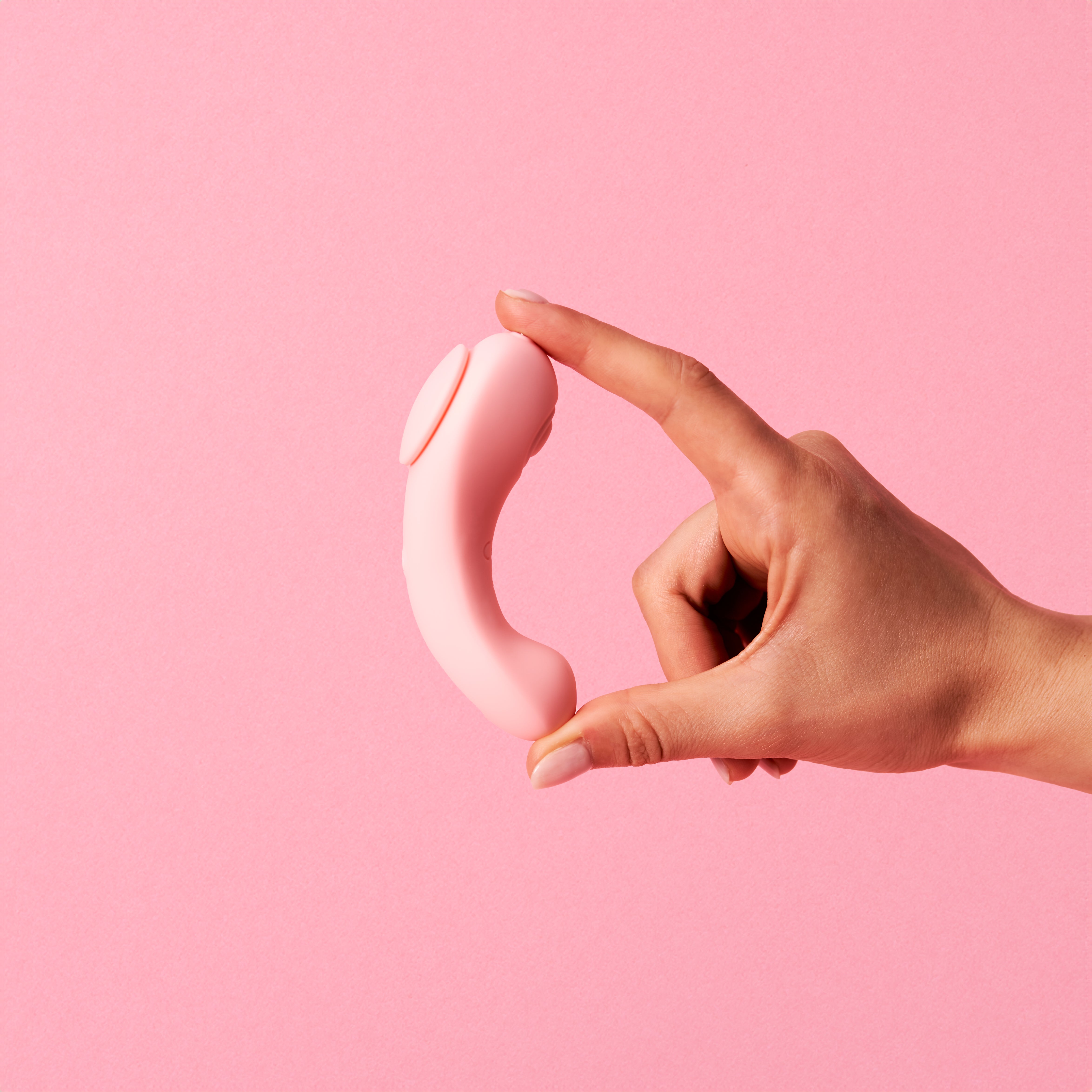Pixie wearable vibrator in hand